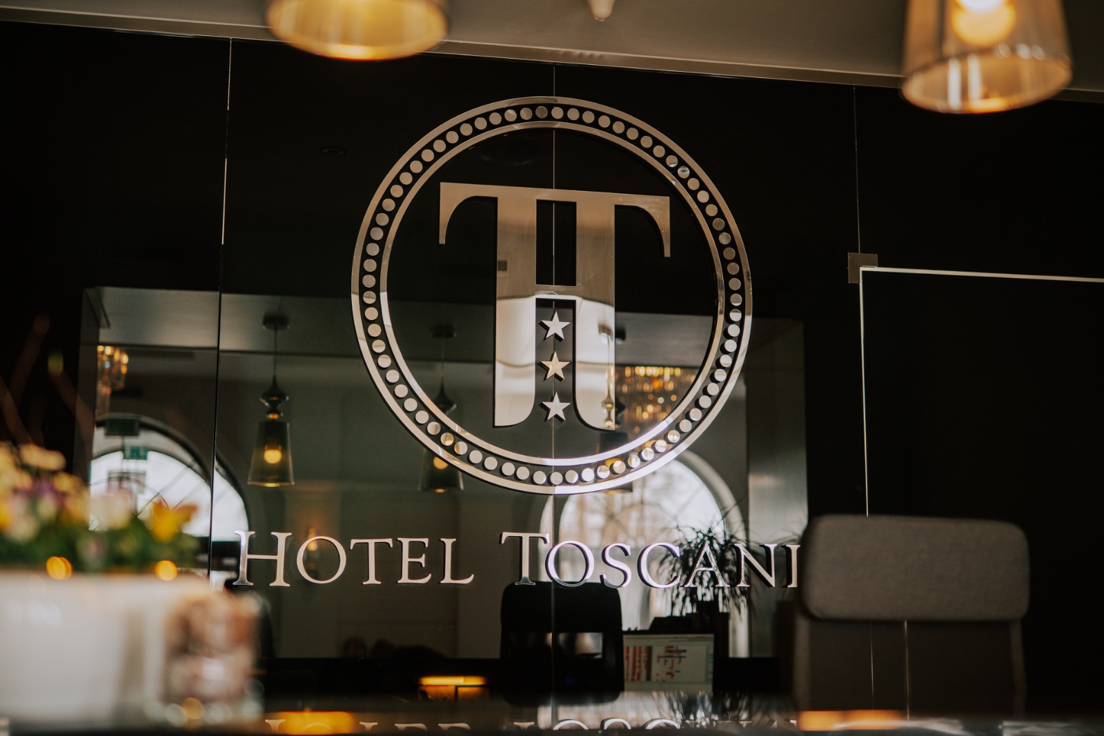 Recepcja Hotelu Toscania we Włoszakowicach