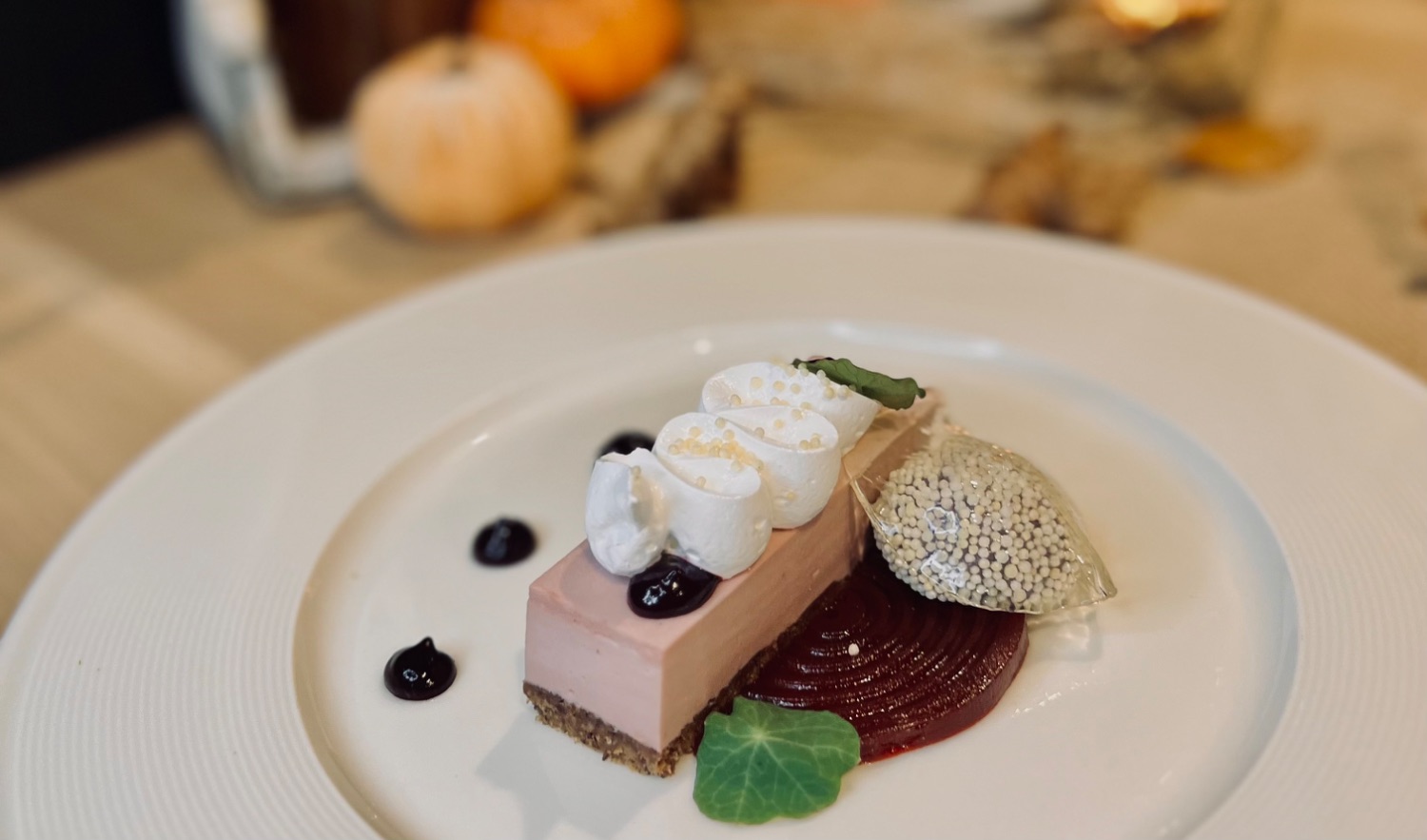 Autorskie danie z kolacji degustacyjnej - Restauracja Toscania